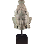 Large Indonesian Bronze Vishnu Face Garuda 26.5" Cultural | Jaipurio